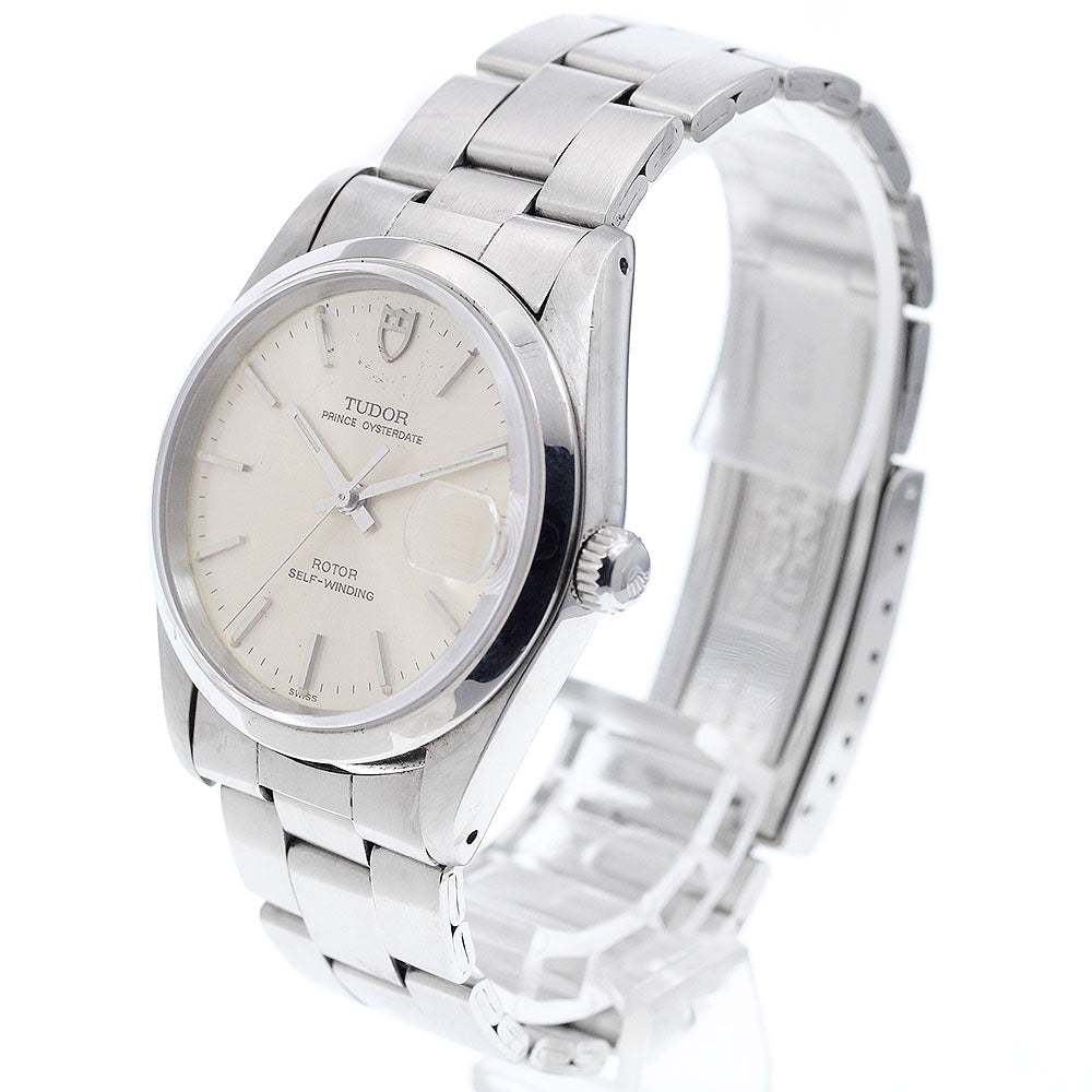 TUDOR Prince Oyster Date 74000N Silver Dial Automatic Men's Watch_920268