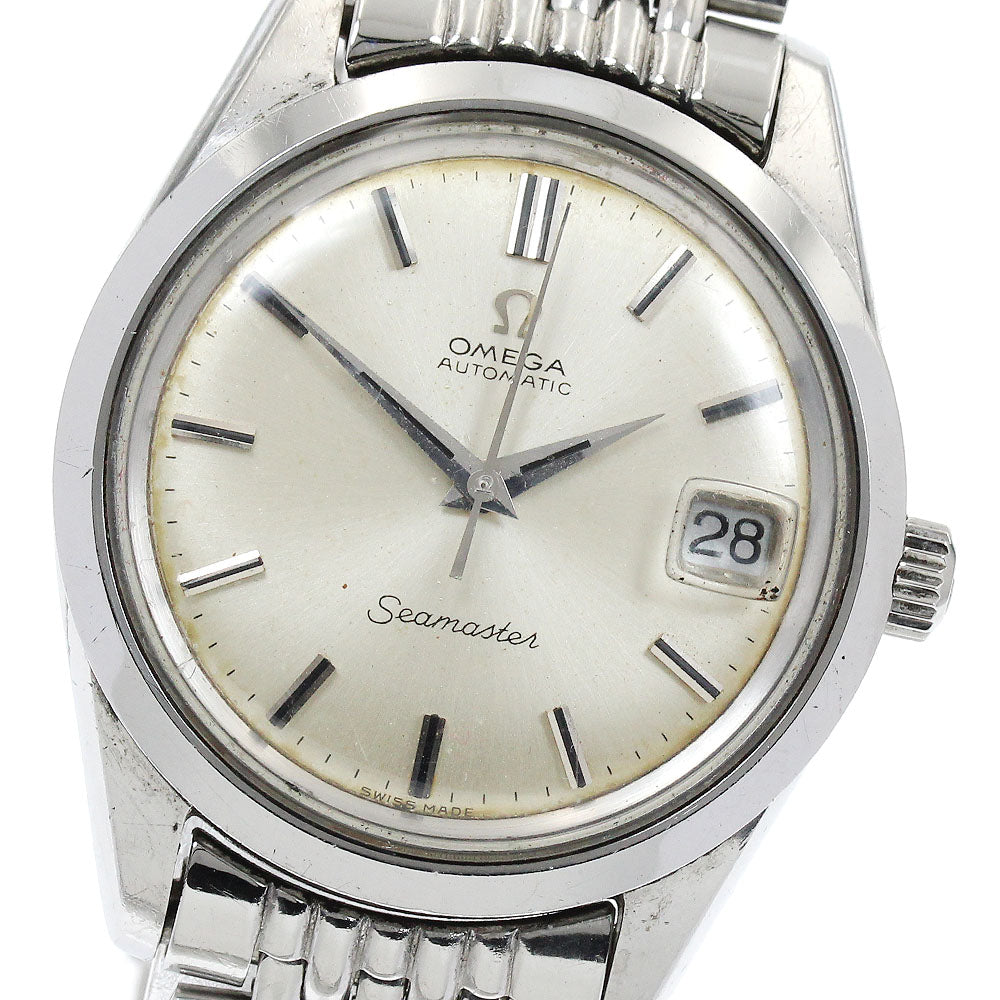 OMEGA Seamaster 166.010 Cal.565 Date Rice Bracelet Automatic Men's Watch_920288
