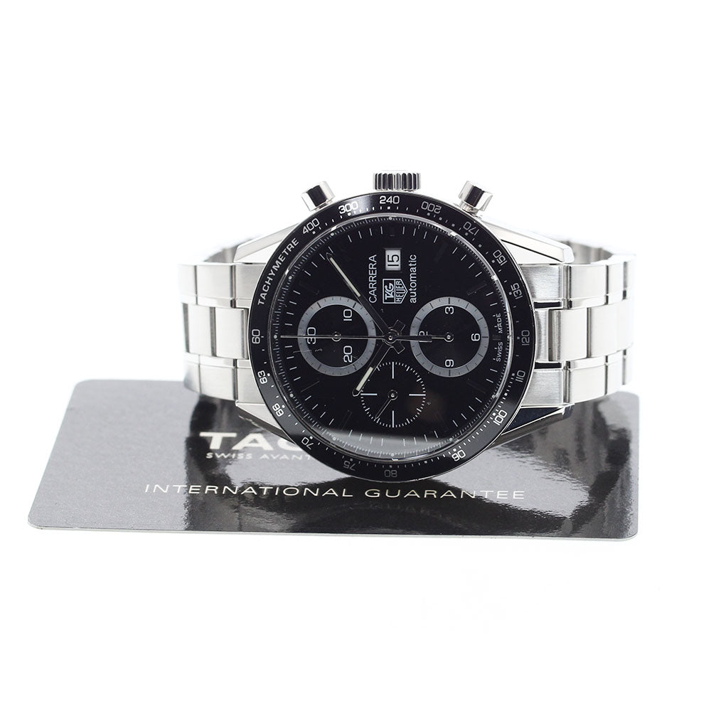 TAG HEUER Carrera CV2010-3 Chronograph black Dial Automatic Men's Watch_920290