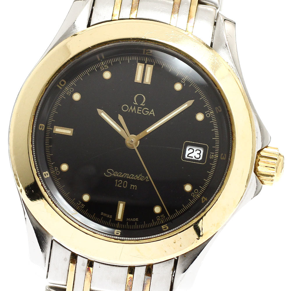 OMEGA Seamaster120 2311.50 Date black Dial Quartz Men's Watch_920328