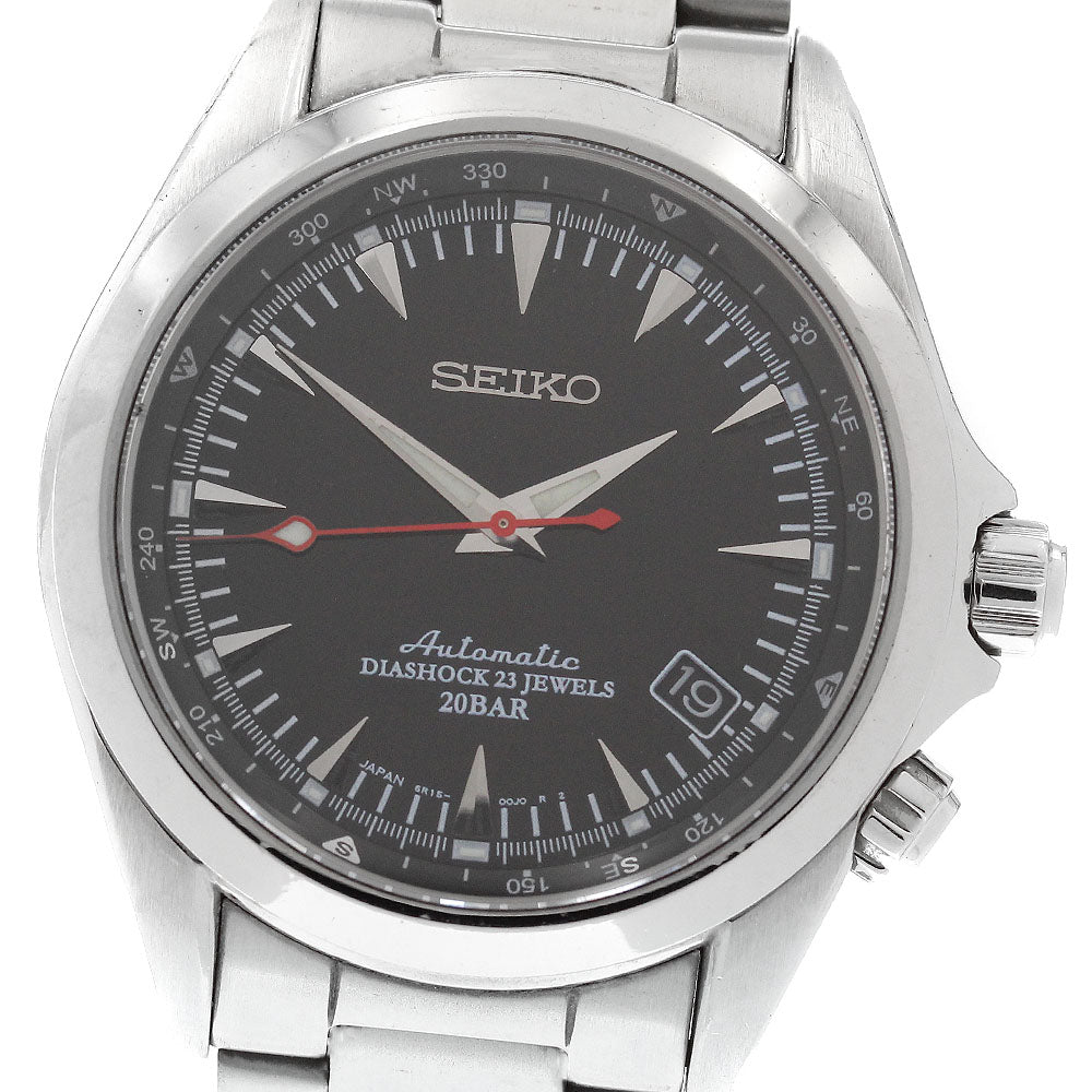 SEIKO Mechanical alpinist SARB015/6R15-00E0 black Dial Automatic Men's_920341