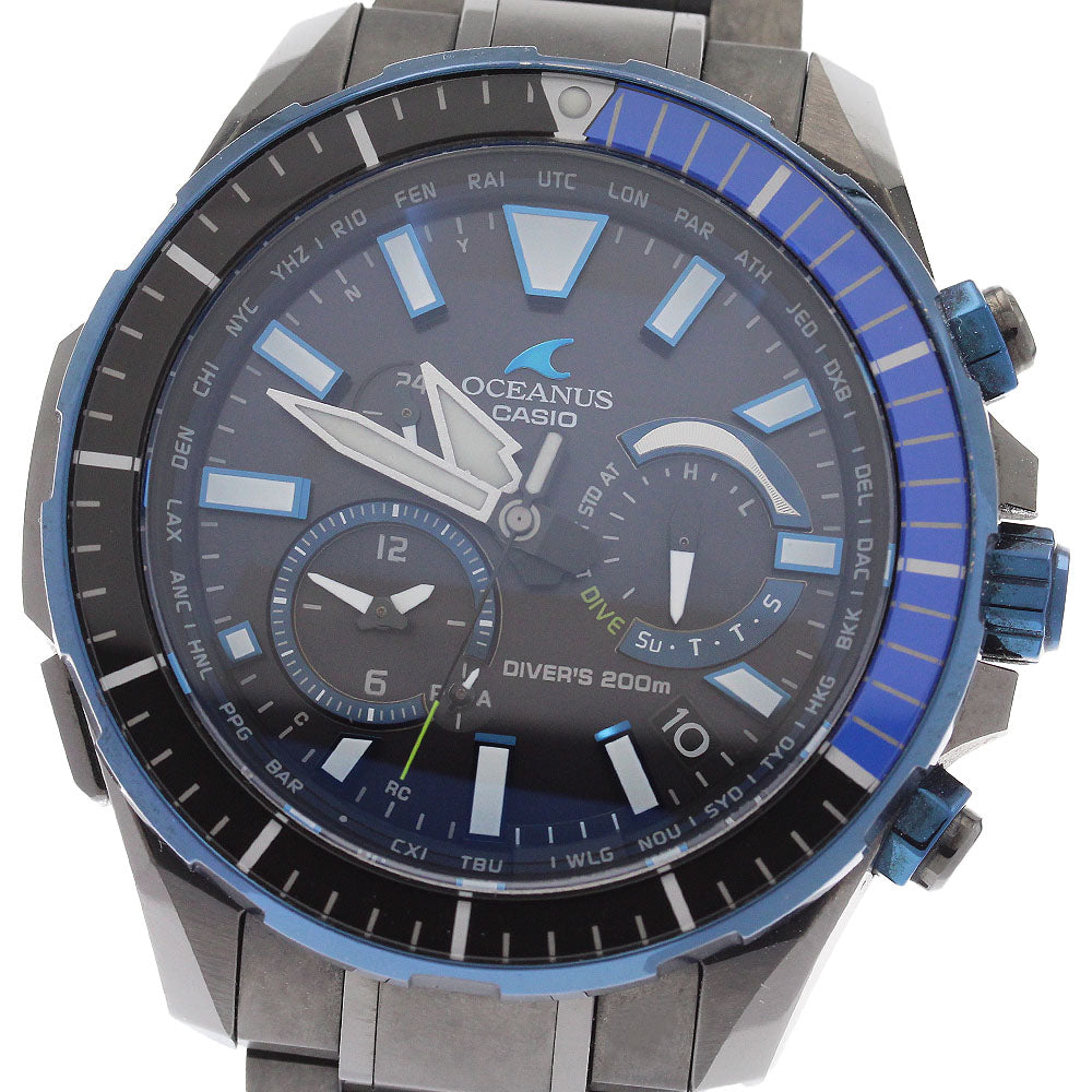 CASIO Oceanus Cacharo OCW-P2000B-1AJF Solar Powered Radio Men's Watch_920352