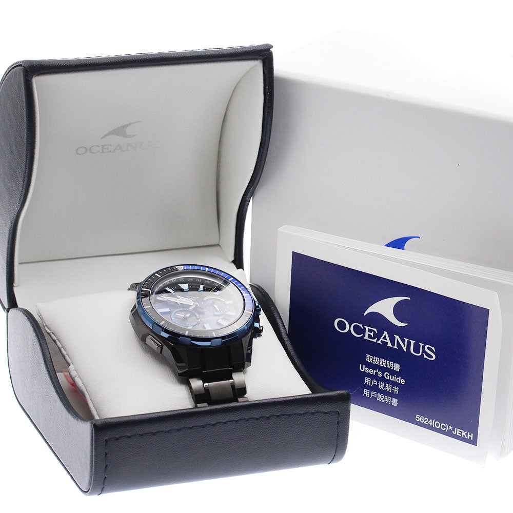 CASIO Oceanus Cacharo OCW-P2000B-1AJF Solar Powered Radio Men's Watch_920352