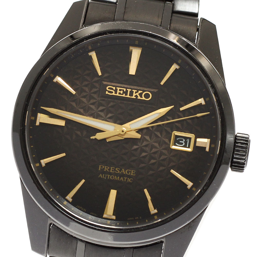 SEIKO Pureza SARX085/6R35-01K0 Black/Gold Gradient Dial Auto Men's Watch_920354