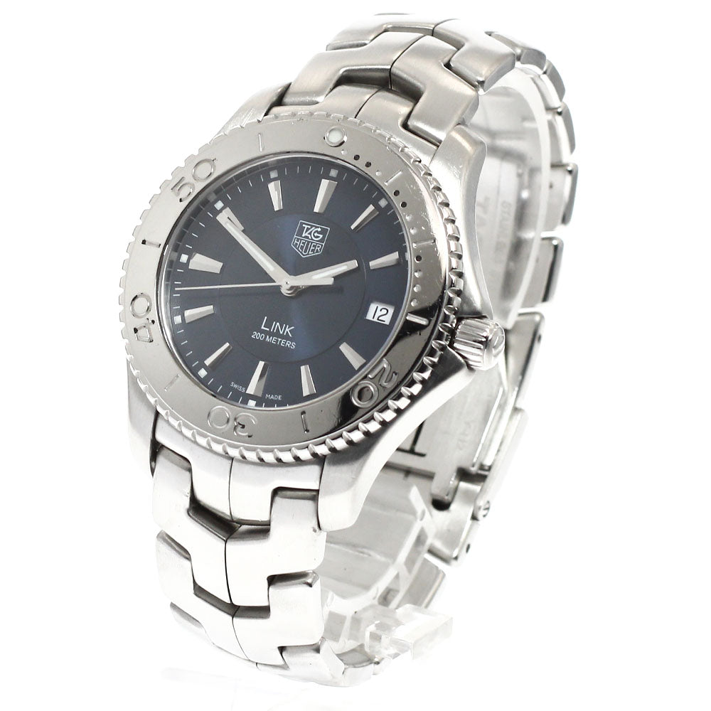 TAG HEUER Link WJ1112-0 Date Navy Dial Quartz Men's Watch_920358