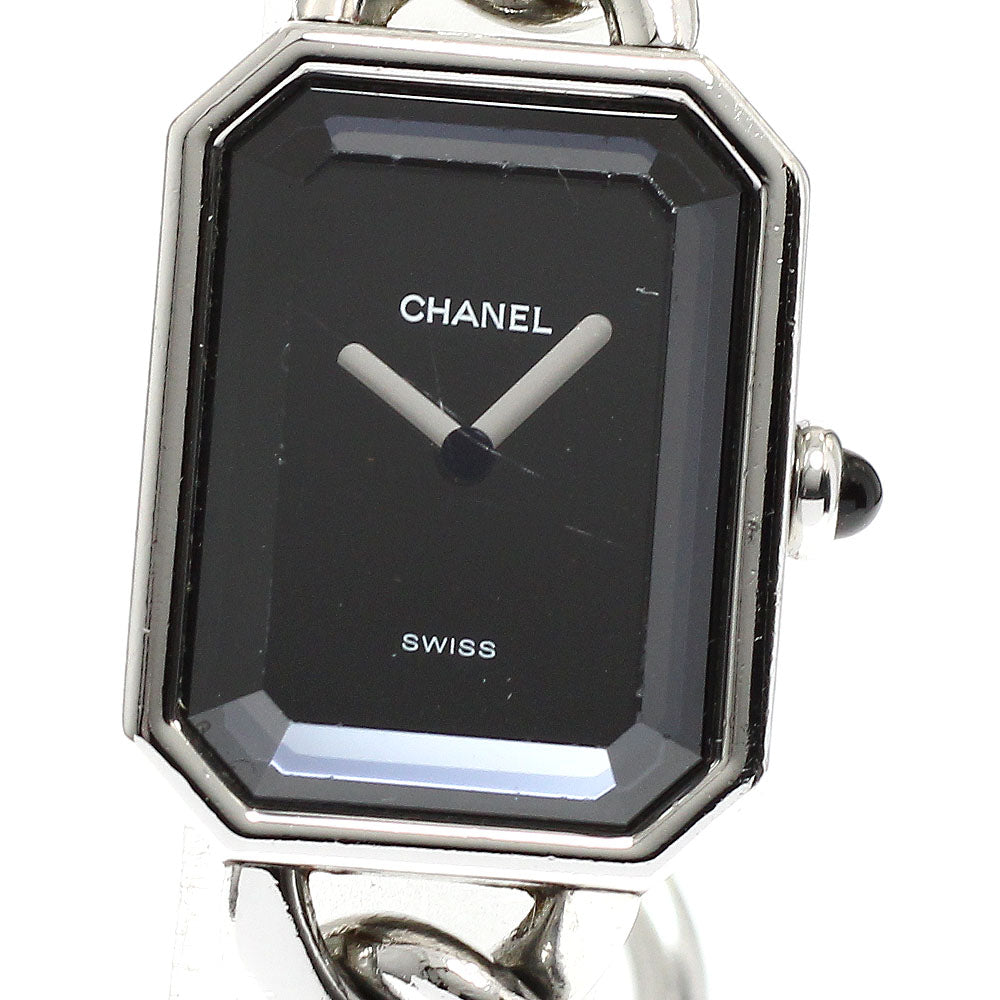 CHANEL Premiere L H0452 black Dial Quartz Ladies Watch_920359