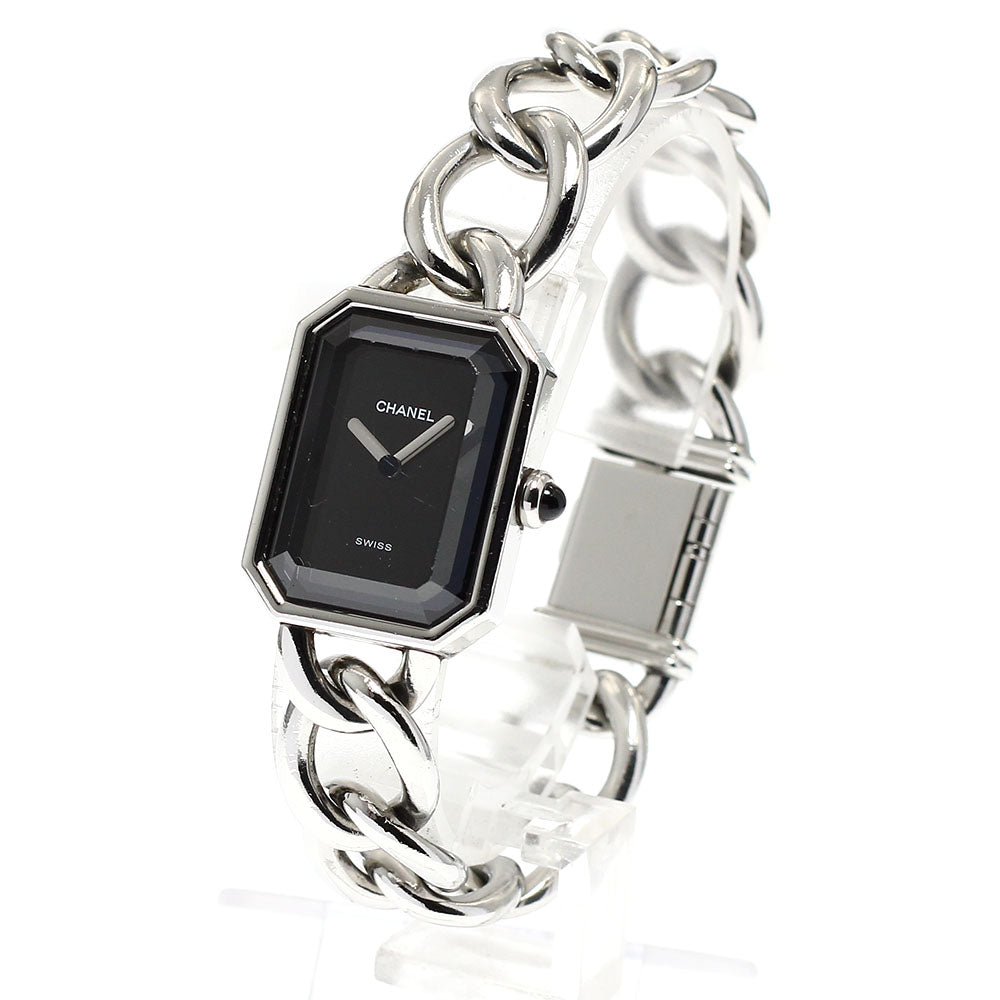 CHANEL Premiere L H0452 black Dial Quartz Ladies Watch_920359