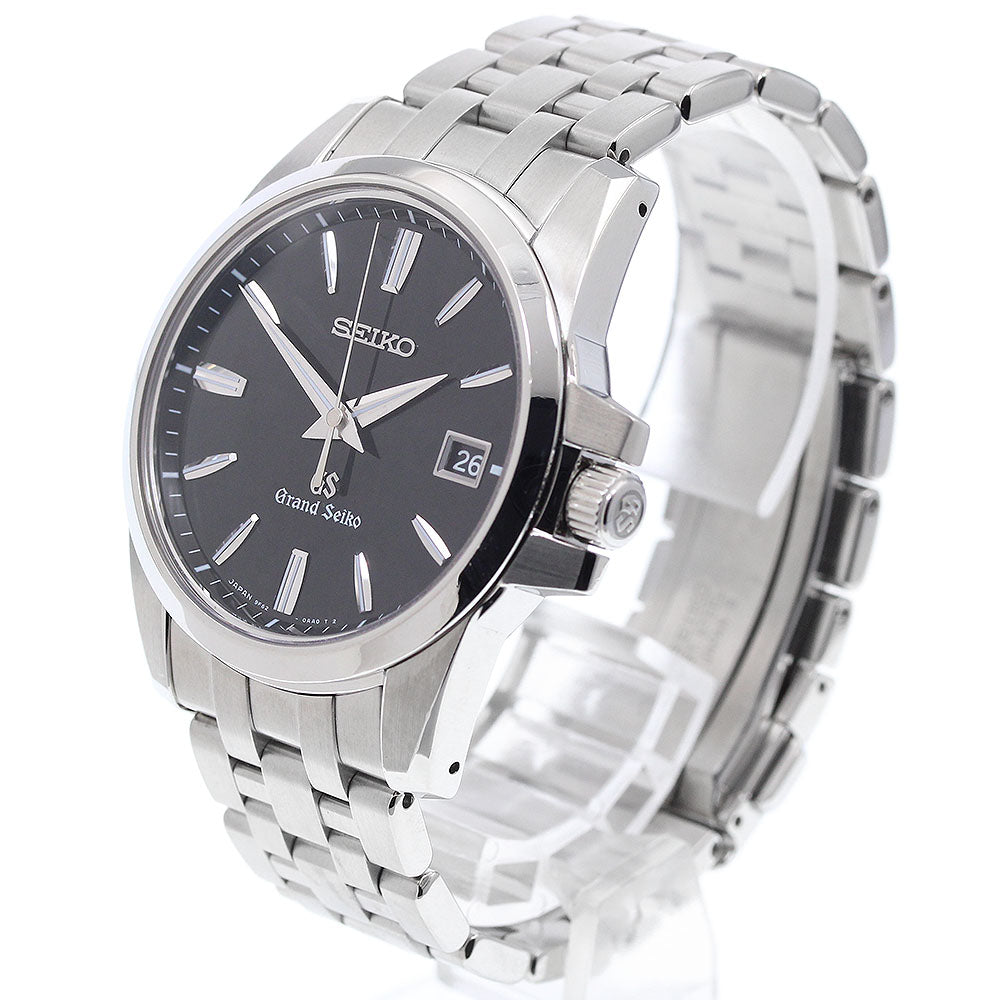 SEIKO Grand Seiko SBGX049/9F62-0AA0 Date black Dial Quartz Men's Watch_920372