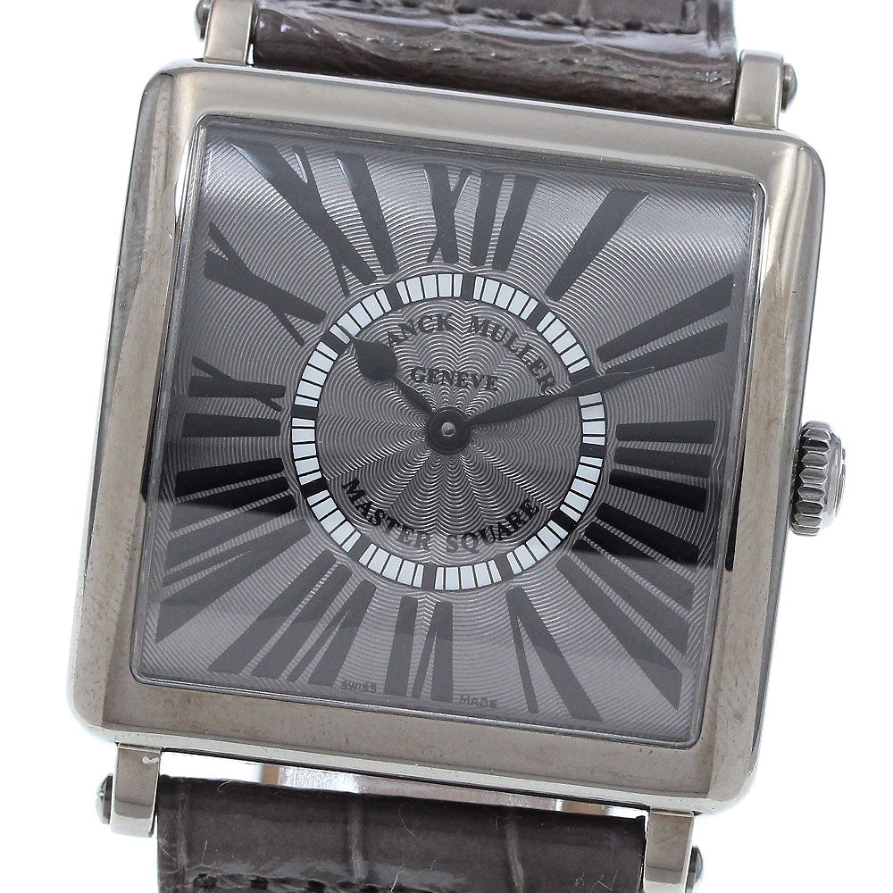 FRANCK MULLER Master square 6002MQZF Silver Dial Quartz Boy's Watch_920373