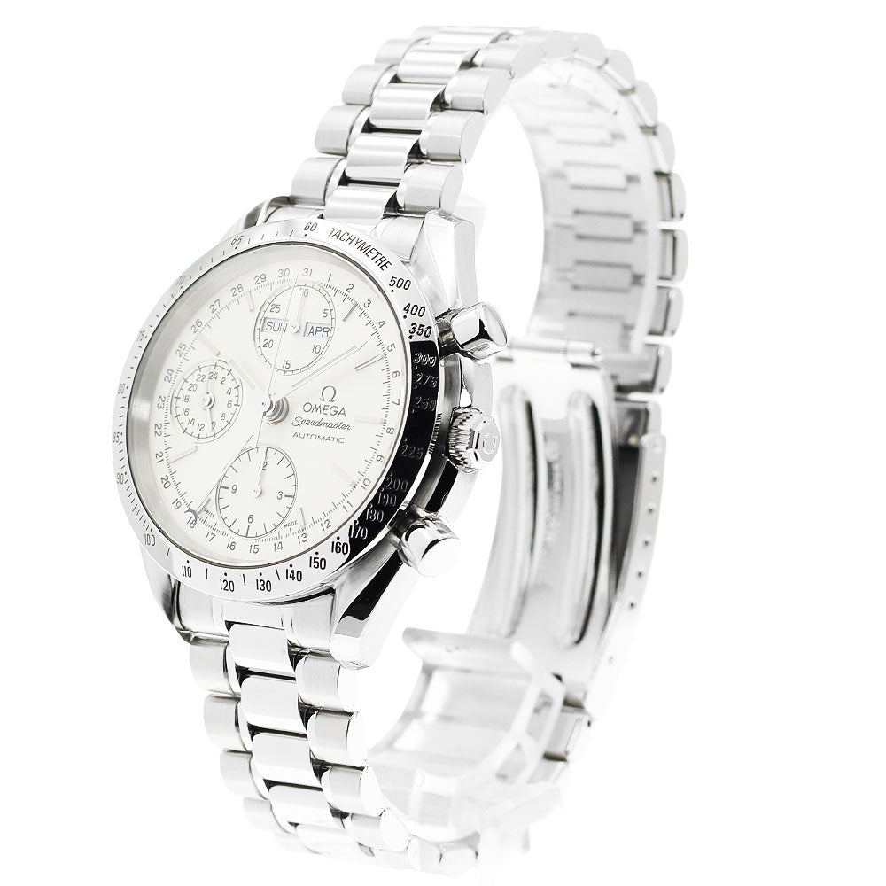 OMEGA Speedmaster 3521.30 Triple calendar Silver Dial Auto Men's Watch_920378