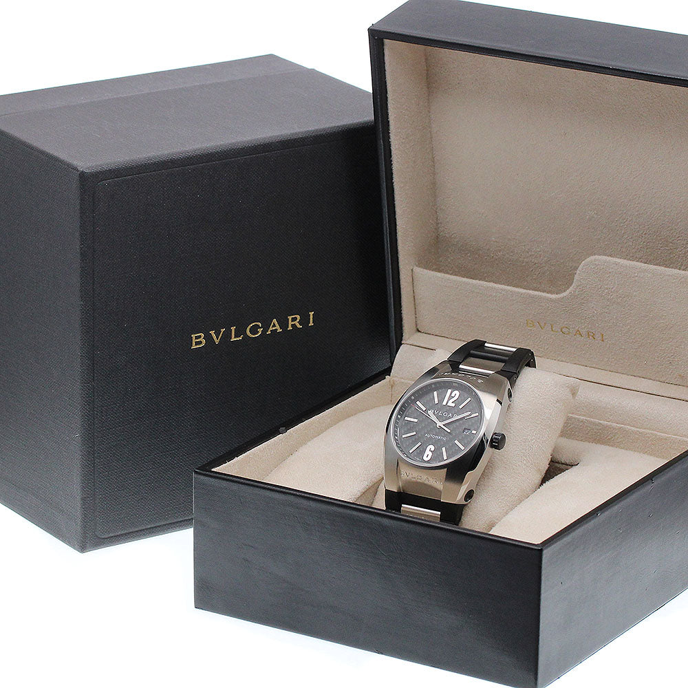 BVLGARI Elgon EG40S Date black Dial Automatic Men's Watch_920380