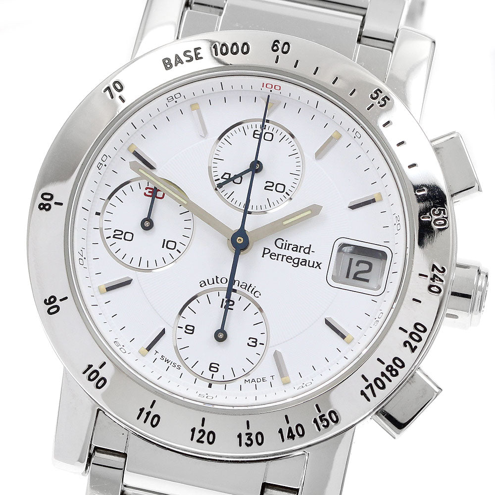 GIRARD PERREGAUX Chronograph 7500 Date white Dial Automatic Men's Watch_920390