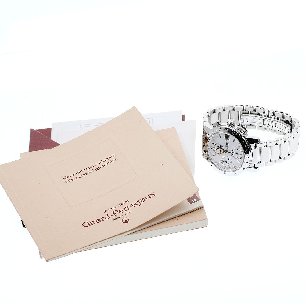 GIRARD PERREGAUX Chronograph 7500 Date white Dial Automatic Men's Watch_920390