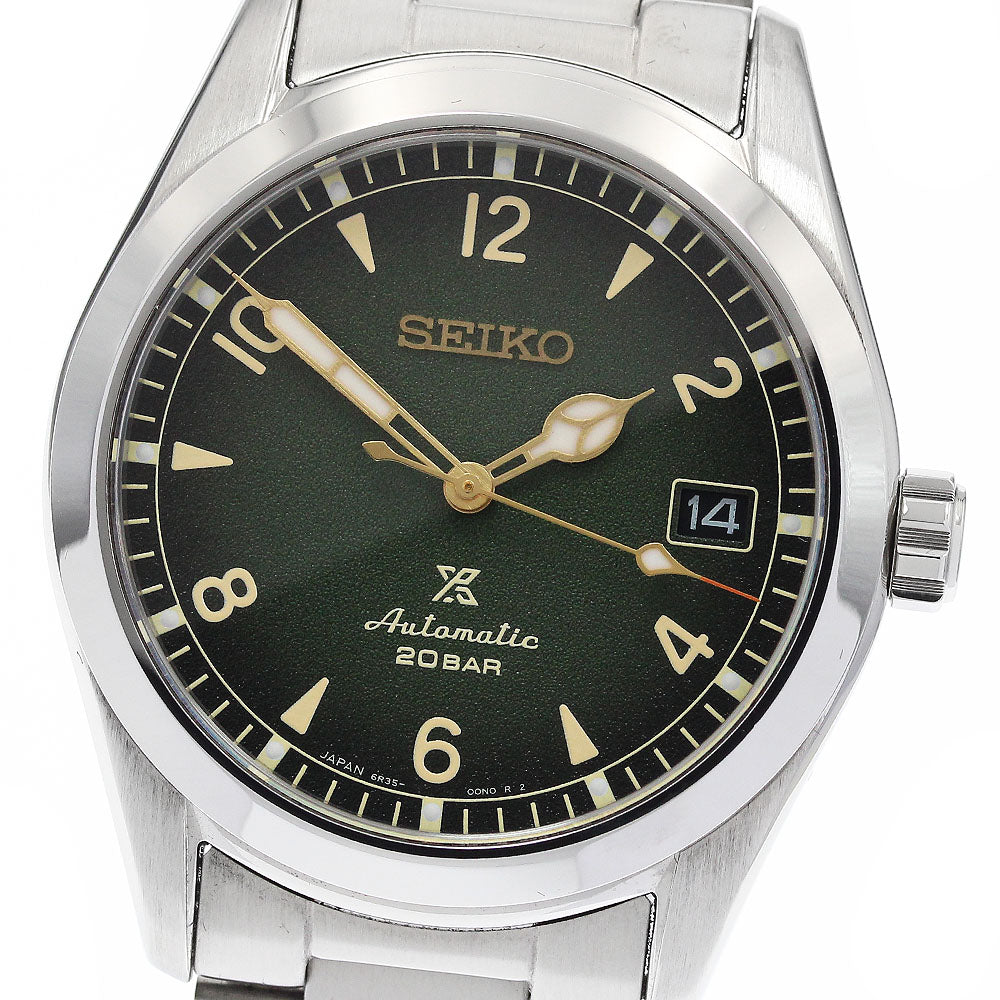 SEIKO Prospex Alpinist SBDC115/6R35-01B0 Date green Dial Automatic Men's_920391