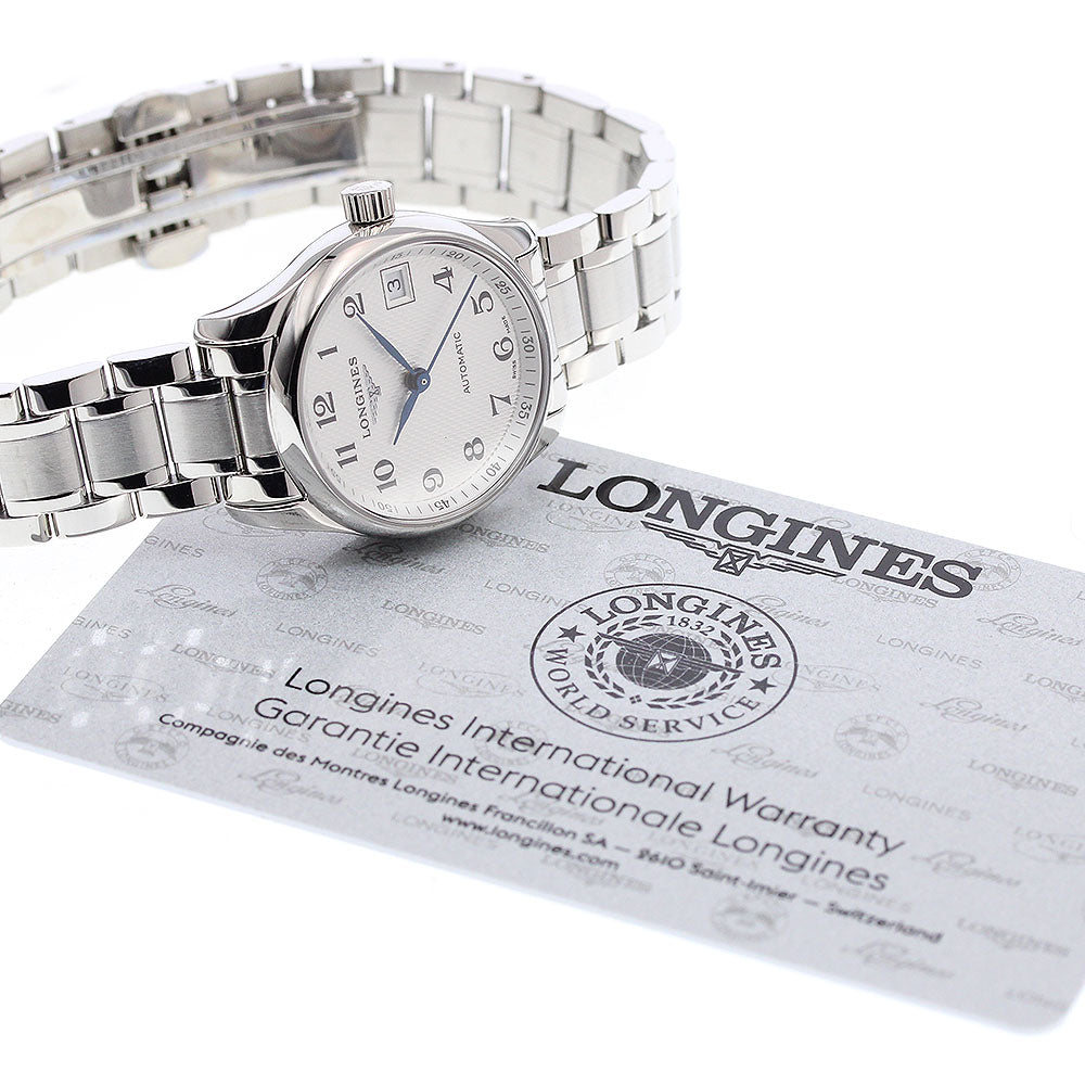 LONGINES Master collection L2.128.4 Silver Dial Automatic Ladies Watch_920392