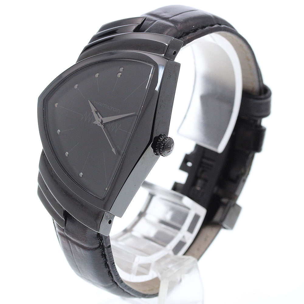 HAMILTON Ventura full black H244010 black Dial Quartz Men's Watch_920393