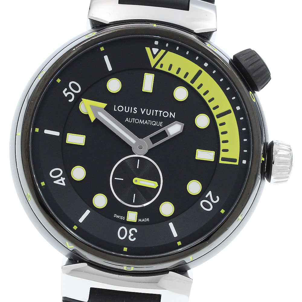 LOUIS VUITTON Tambour Street Diver QA122 Small seconds Automatic Men's_920396