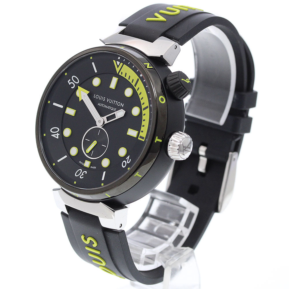 LOUIS VUITTON Tambour Street Diver QA122 Small seconds Automatic Men's_920396