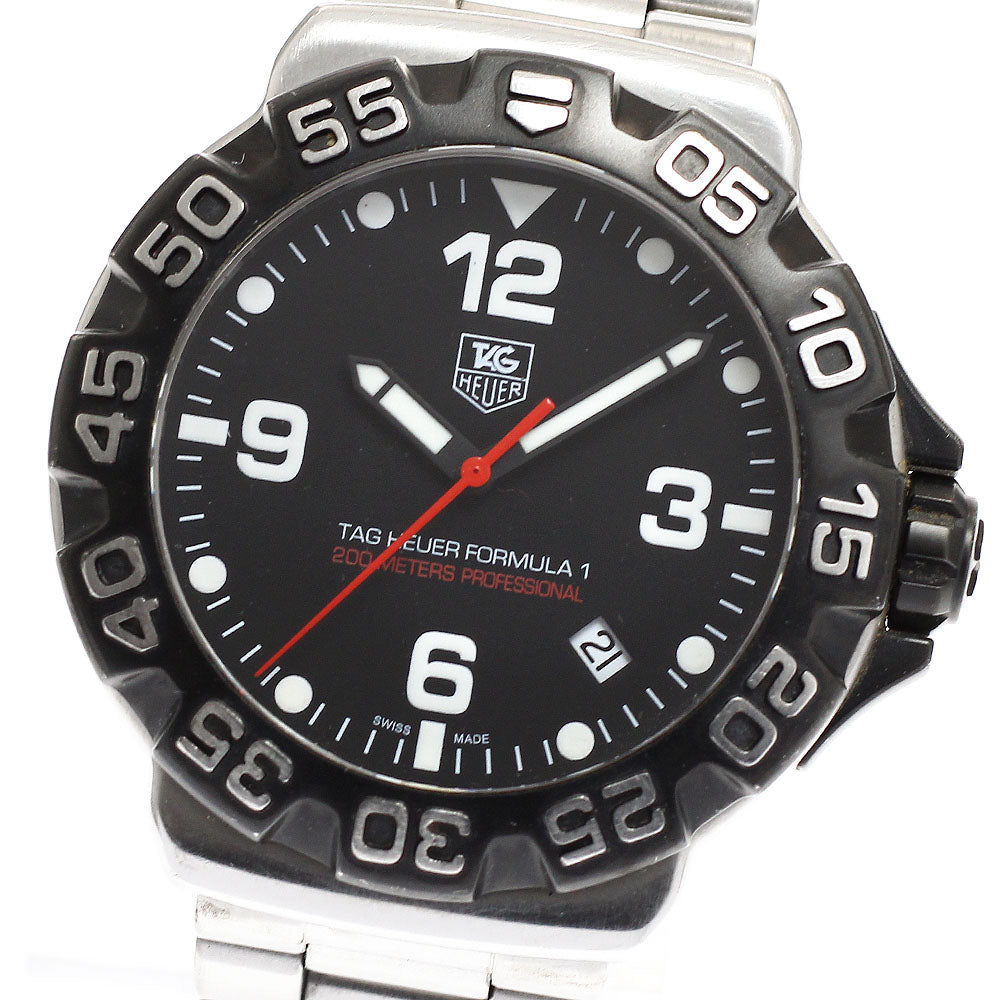 TAG HEUER Formula 1 WAH1110-0 Date black Dial Quartz Men's Watch_920417