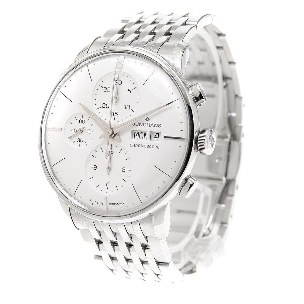 JUNGHANS Meister chronoscope 027/4121 Day-Date Chronograph Auto Men's_920441