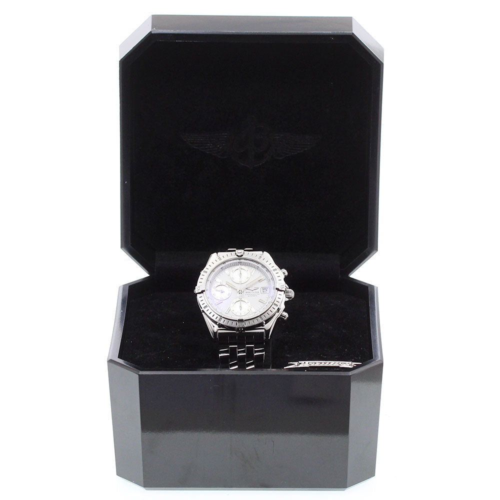BREITLING Chronomat A13352 Date white Dial Automatic Men's Watch_920463