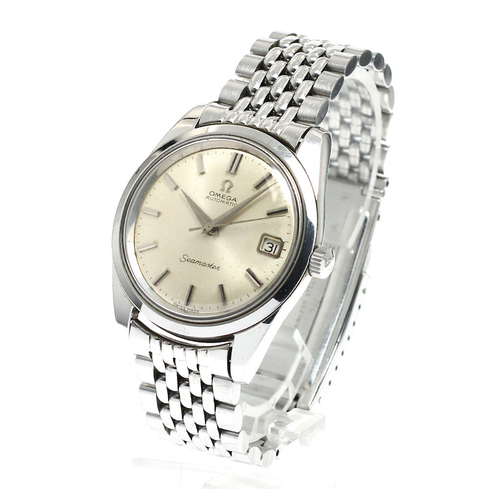 OMEGA Seamaster 166010 Cal.562 Rice Bracelet Silver Dial Automatic Men's_920465
