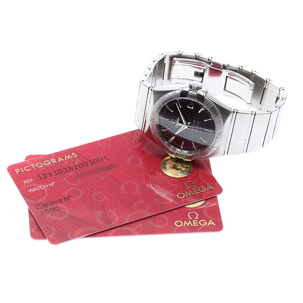 OMEGA Constellation 123.10.35.20.01.001 black Dial Automatic Men's Watch_920473