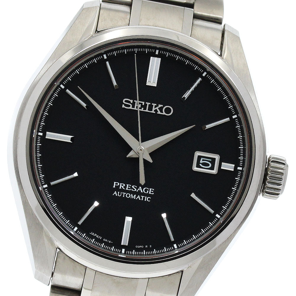 SEIKO Pureza SARX057/6R15-04A0 Date black Dial Automatic Men's Watch_920475