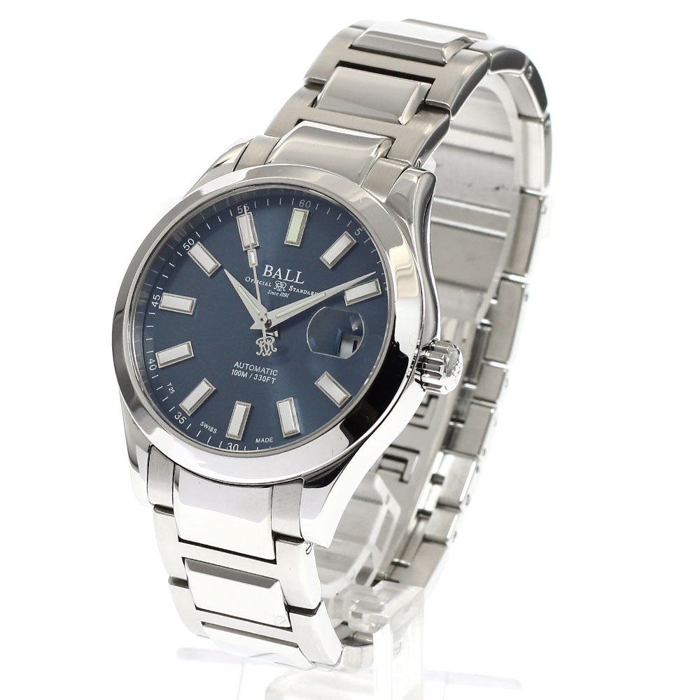 BALLWATCH Engineer II Marvelite NM2026C-S10J-BE Navy Dial AT Men's Watch_920486