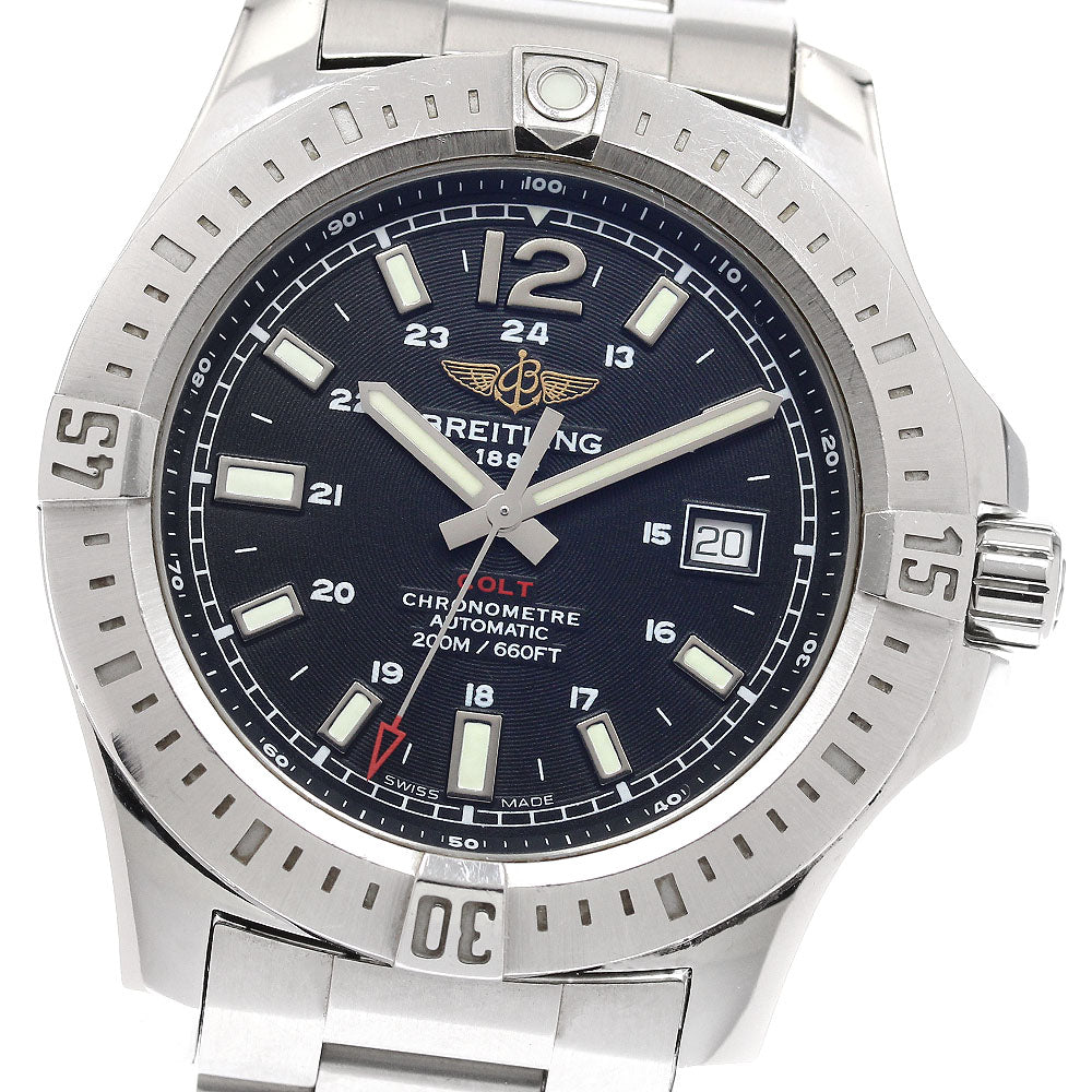 BREITLING Colt A17388 Date black Dial Automatic Men's Watch_920488