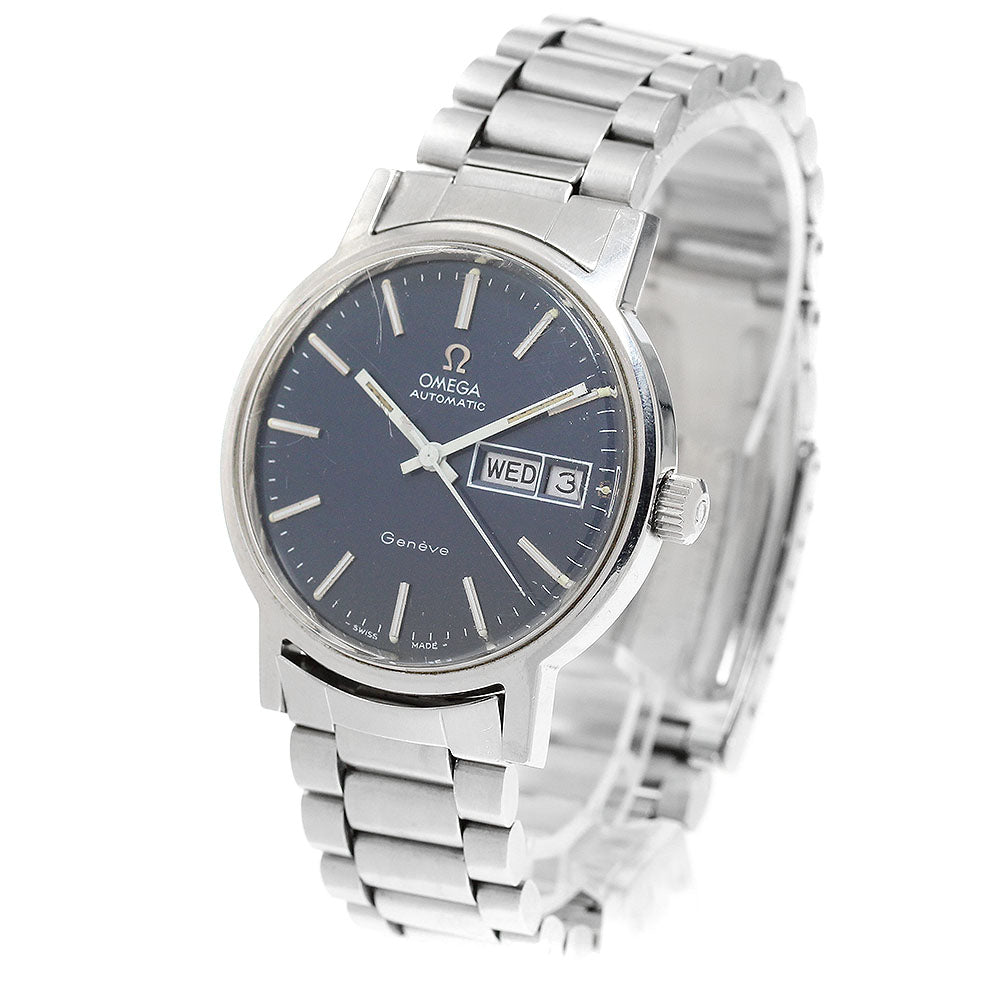 OMEGA Geneve 166.0117 Day Date Cal.1022 Navy Dial Automatic Men's Watch_920536