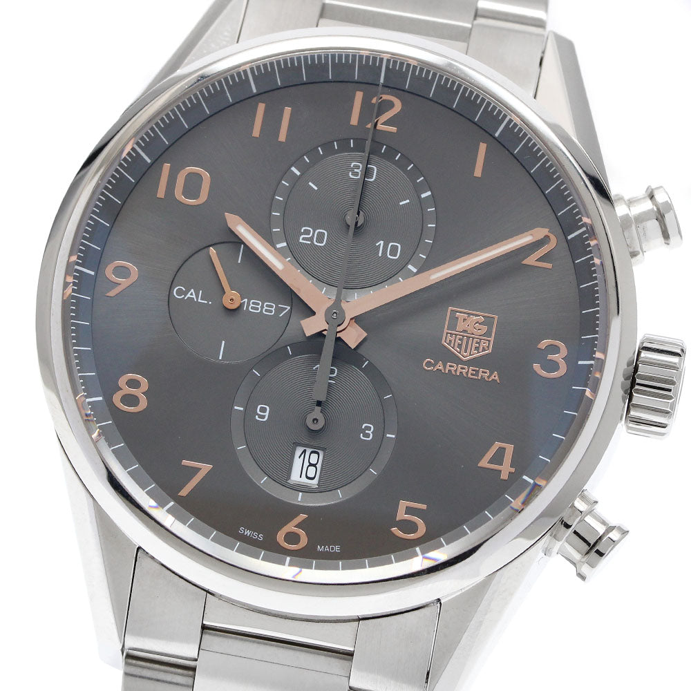 TAG HEUER Carrera Caliber 1887 CAR2013-4 gray Dial Automatic Men's Watch_920540
