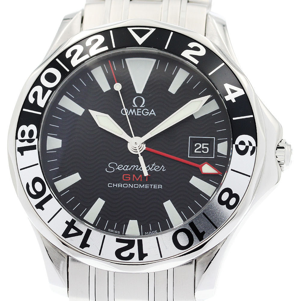 OMEGA Seamaster300 50th Anniversary 2234.50 GMT black Dial AT Men's Watch_920549