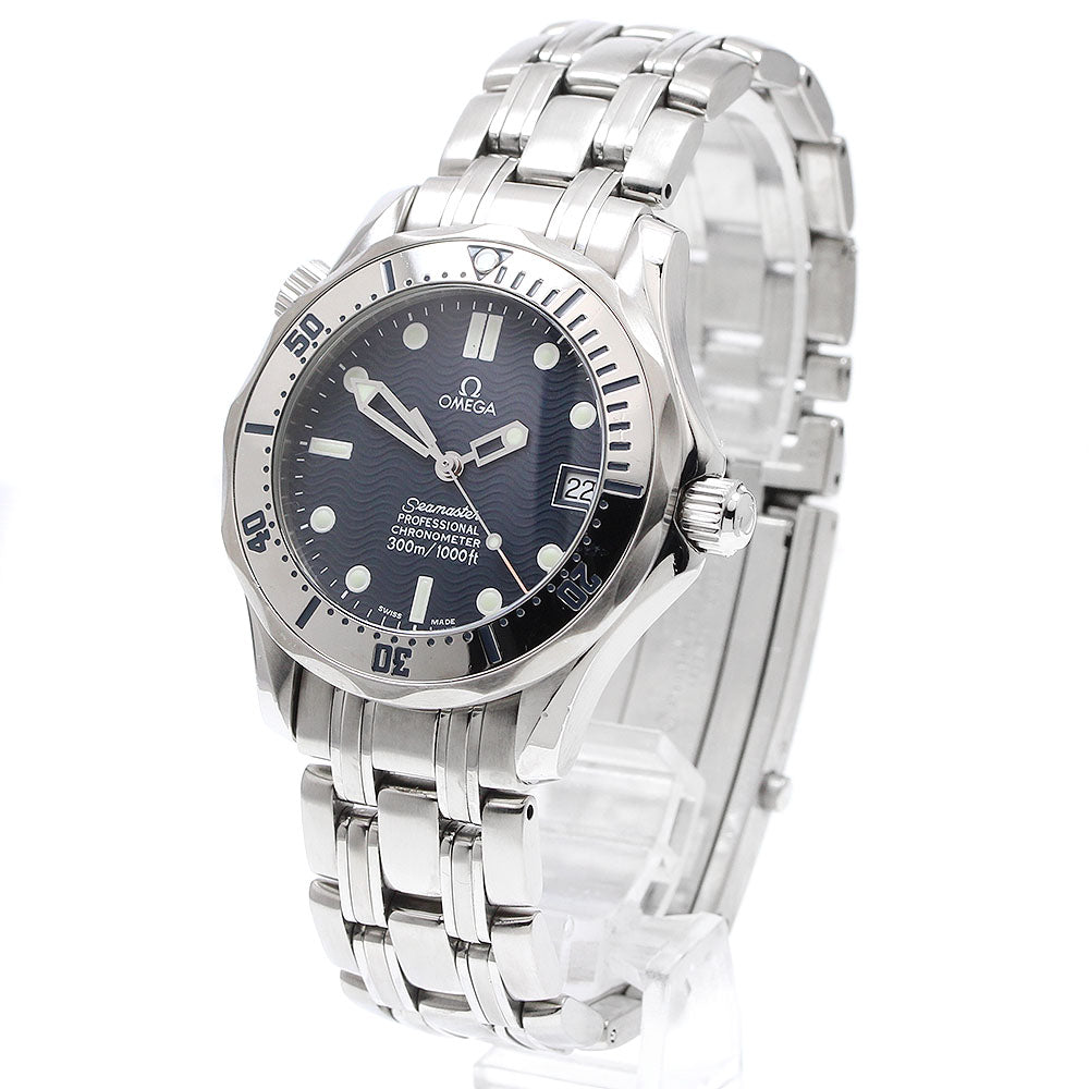 OMEGA Seamaster Diver 300M 2552.80 Date Navy Dial Automatic Boy's Watch_920553