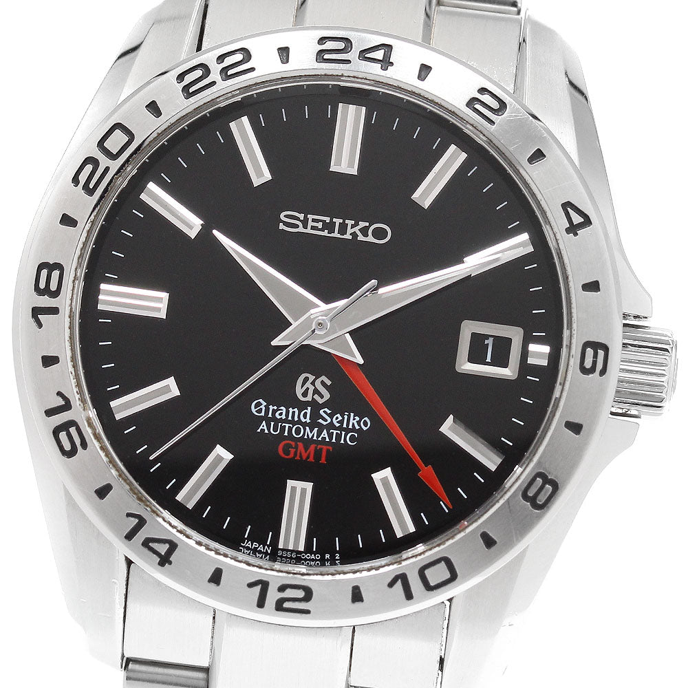 SEIKO Grand Seiko SBGM001/9S56-00A0 GMT black Dial Automatic Men's Watch_920572