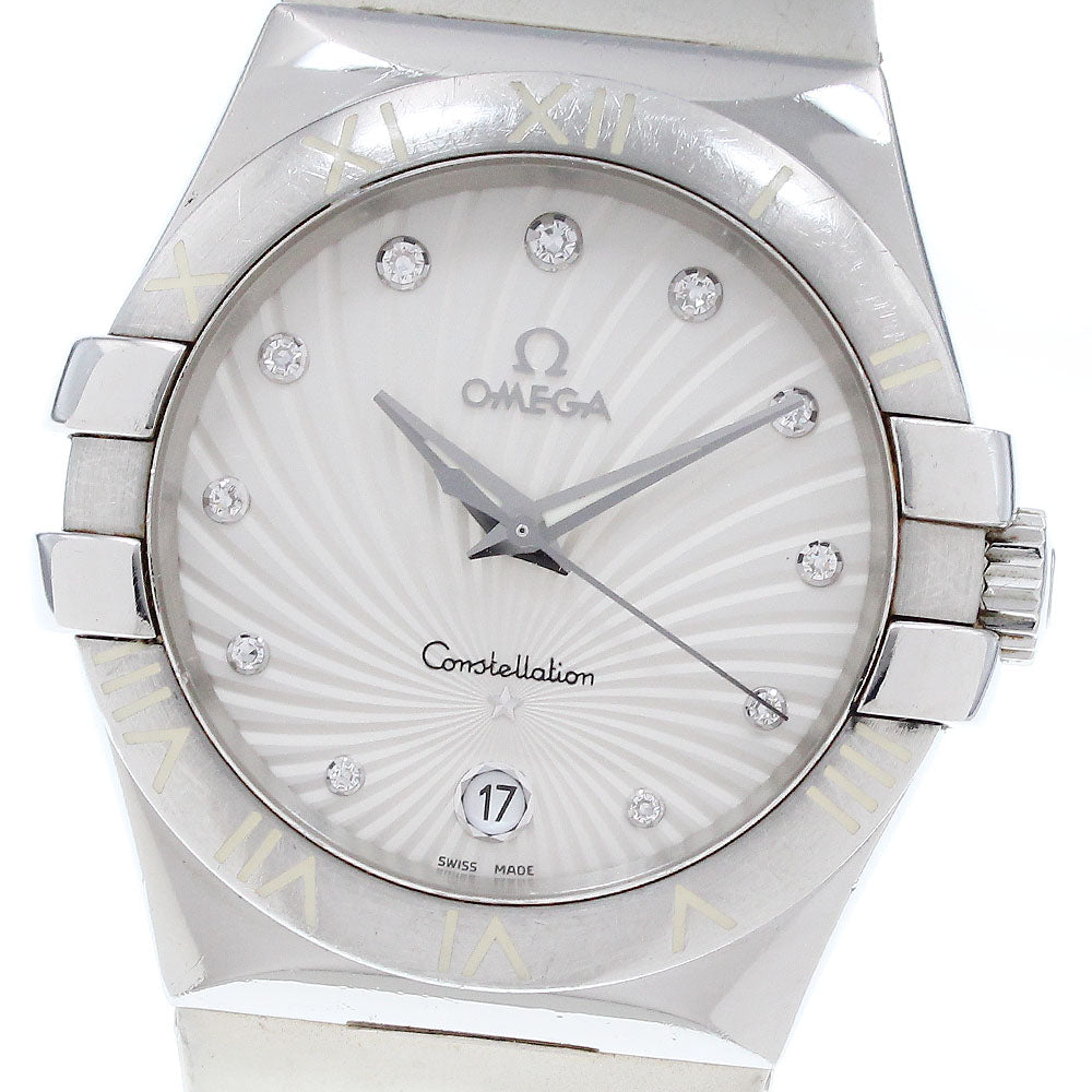 OMEGA Constellation 123.12.35.60.52.001 11P diamond Quartz Ladies Watch_920580