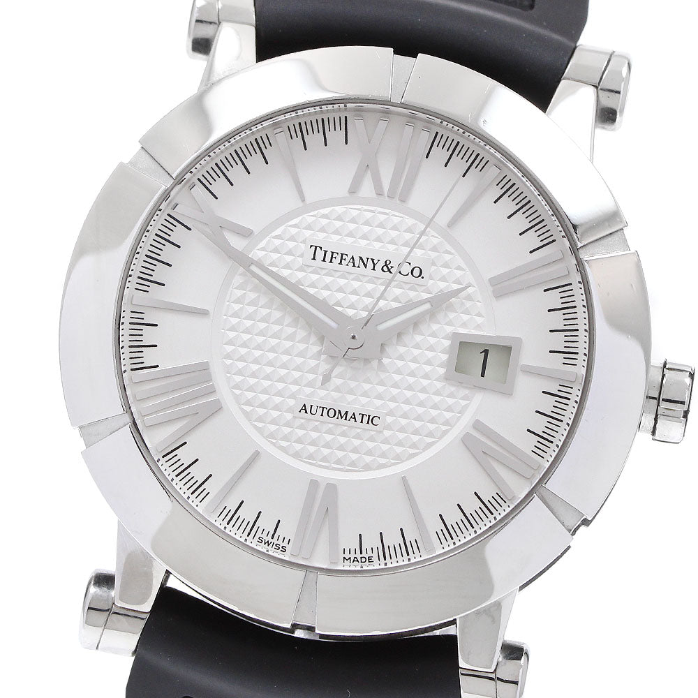 TIFFANY&Co. Atlasgent Z1000.70.12A21A91A Date Silver Dial Automatic Men's_920582