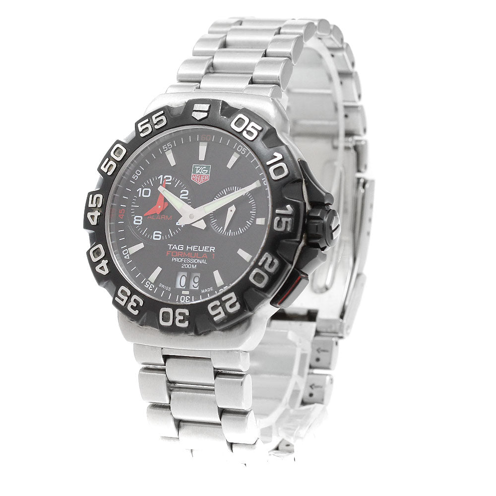 TAG HEUER Formula 1 WAH111A alarm black Dial Quartz Men's Watch_920585