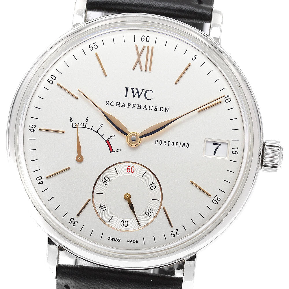 IWC SCHAFFHAUSEN Portofino IW510103 8days Hand Winding Men's Watch_920589