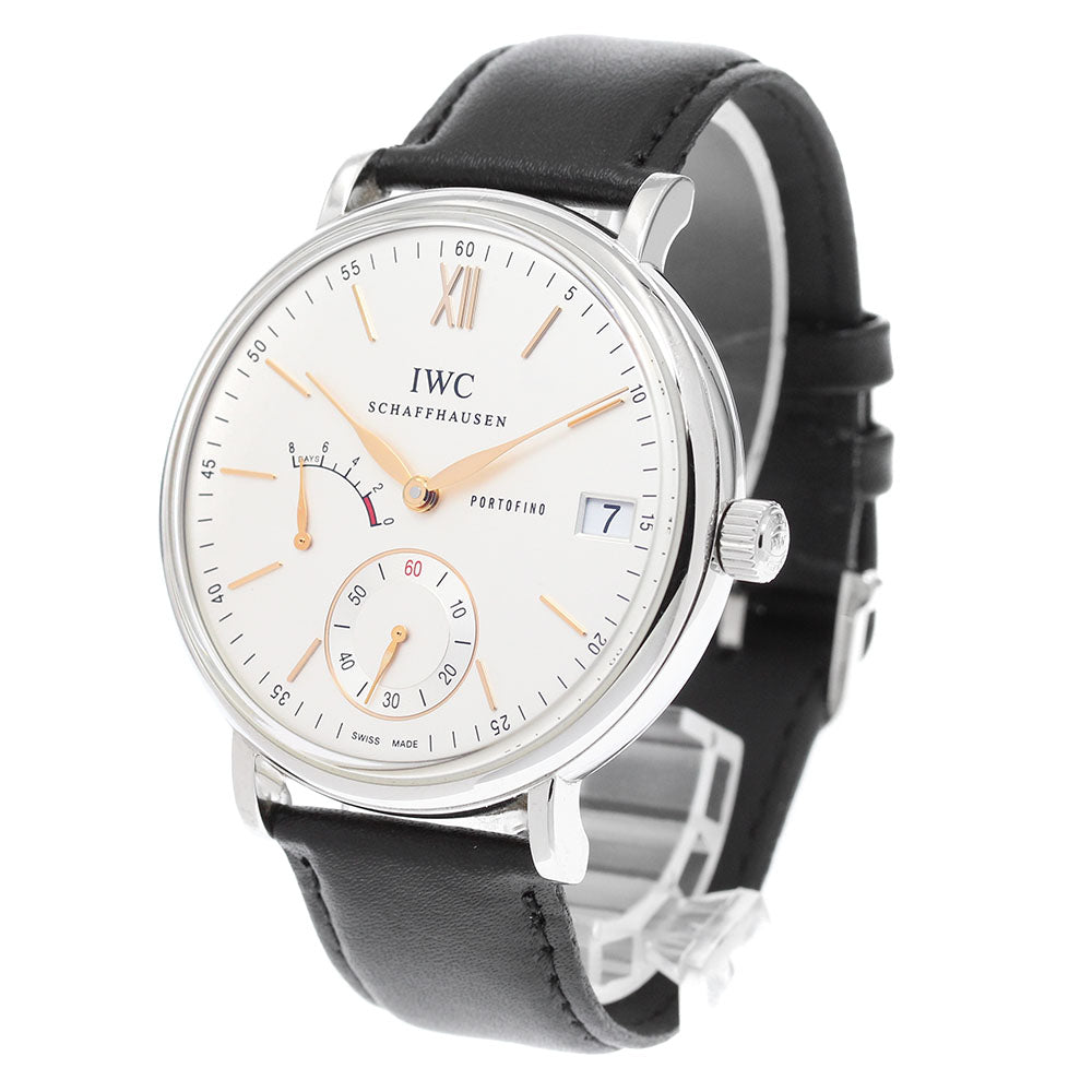 IWC SCHAFFHAUSEN Portofino IW510103 8days Hand Winding Men's Watch_920589