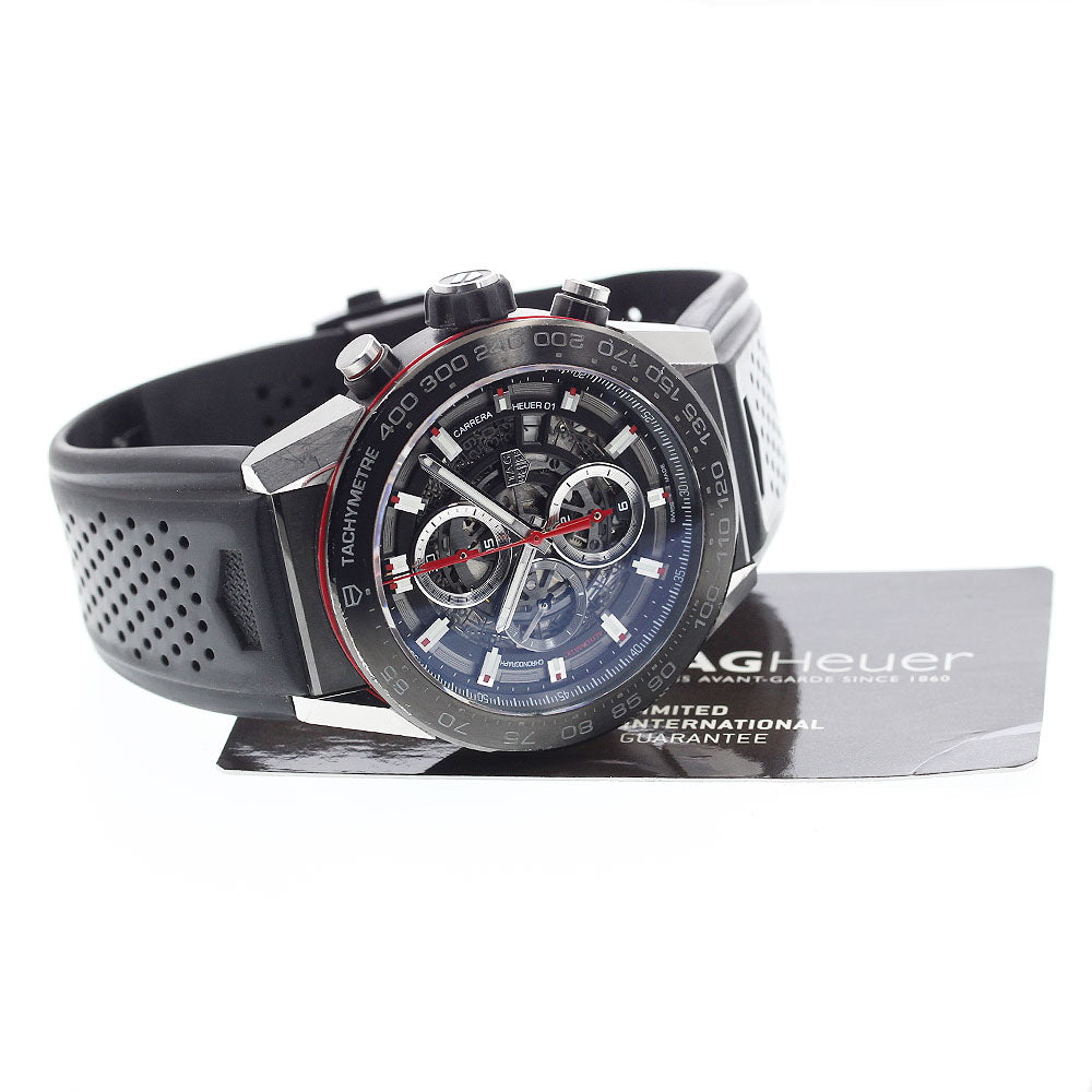 TAG HEUER Carrera Caliber Heuer 01 CAR2A1Z.FT6044 Chronograph AT Men's_920590