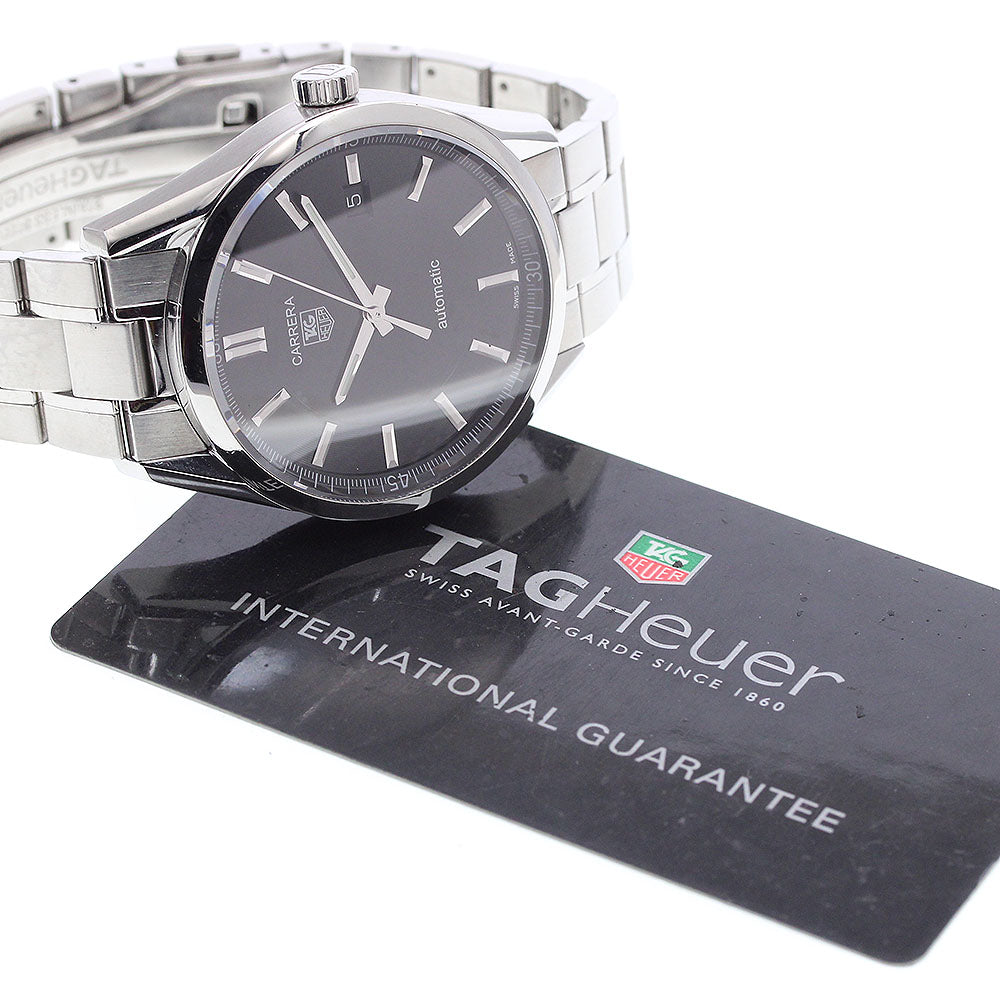 TAG HEUER Carrera Caliber 5 WV211B-0 Date black Dial Automatic Men's_920629