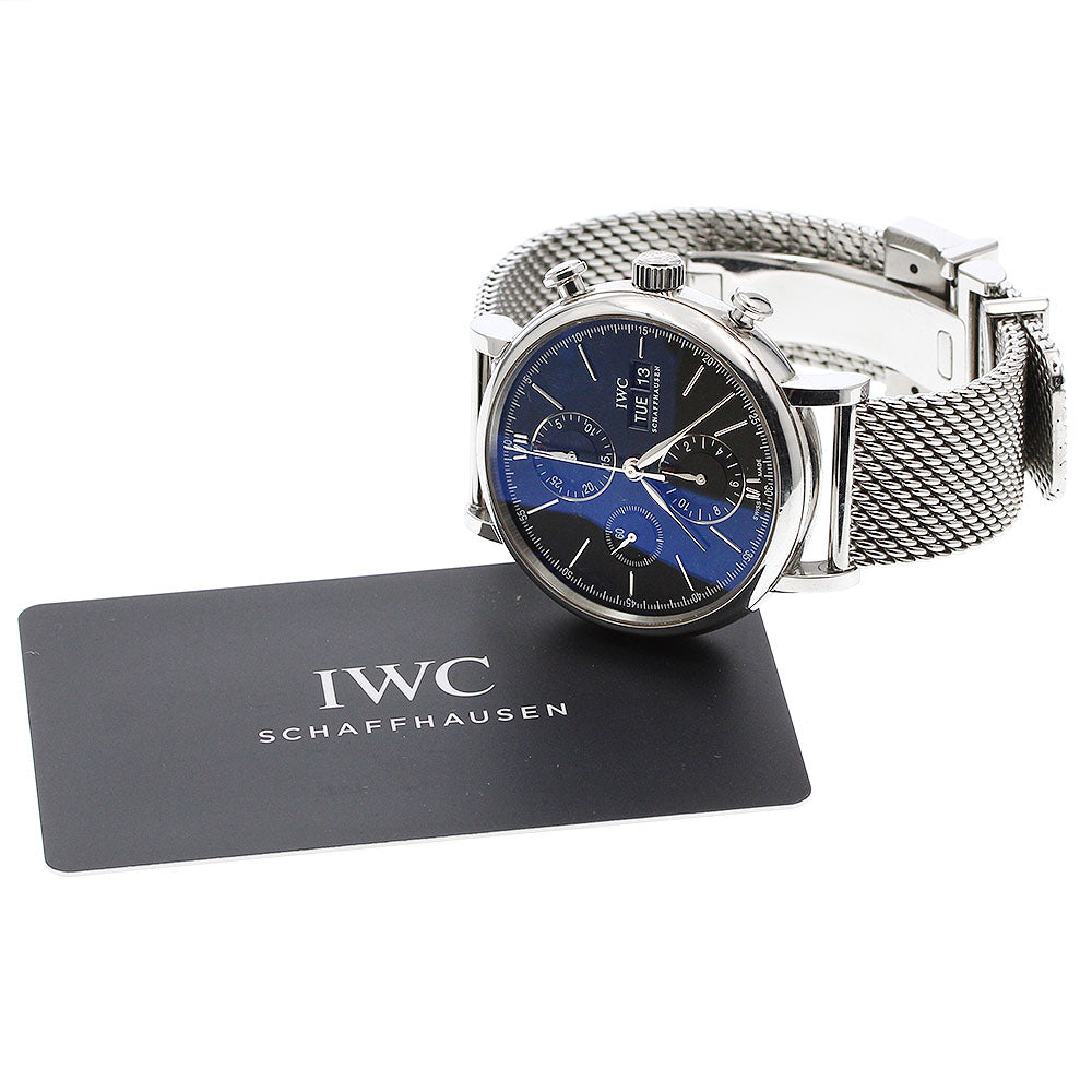 IWC SCHAFFHAUSEN Portofino Chronograph IW391030 Day date Automatic Men's_920630