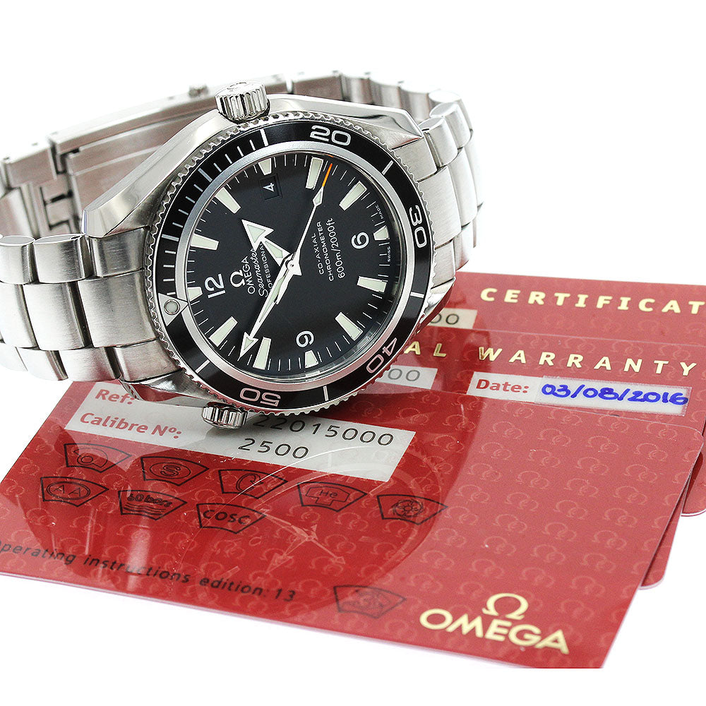 OMEGA Seamaster Planet Ocean 600M 2201.50 Date black Dial Automatic Men's_920631