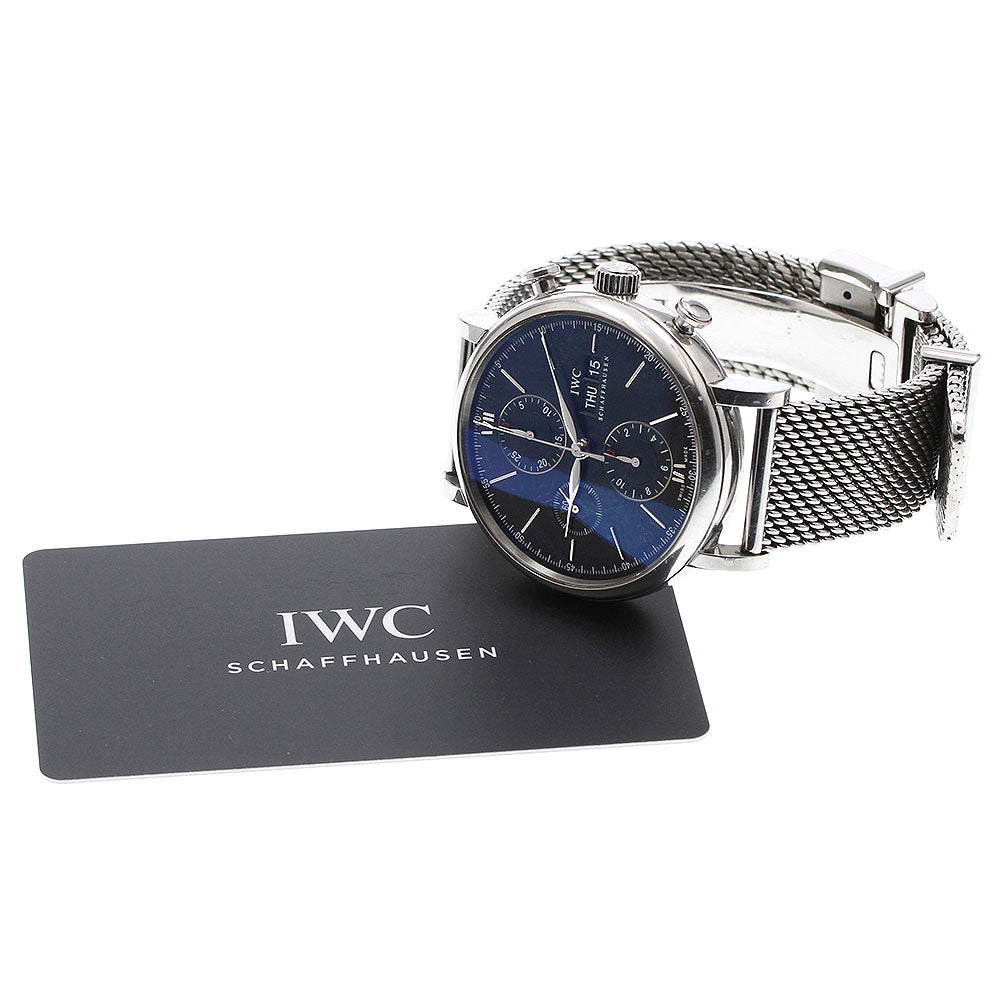 IWC SCHAFFHAUSEN Port Fino Chronograph IW391030 Day date AT Men's Watch_920633