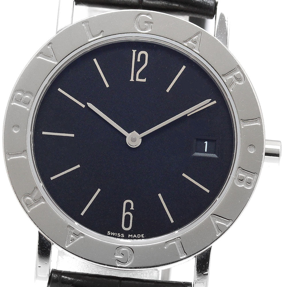BVLGARI BVLGARIBVLGARI BB33SL Date black Dial Quartz Boy's Watch_920643