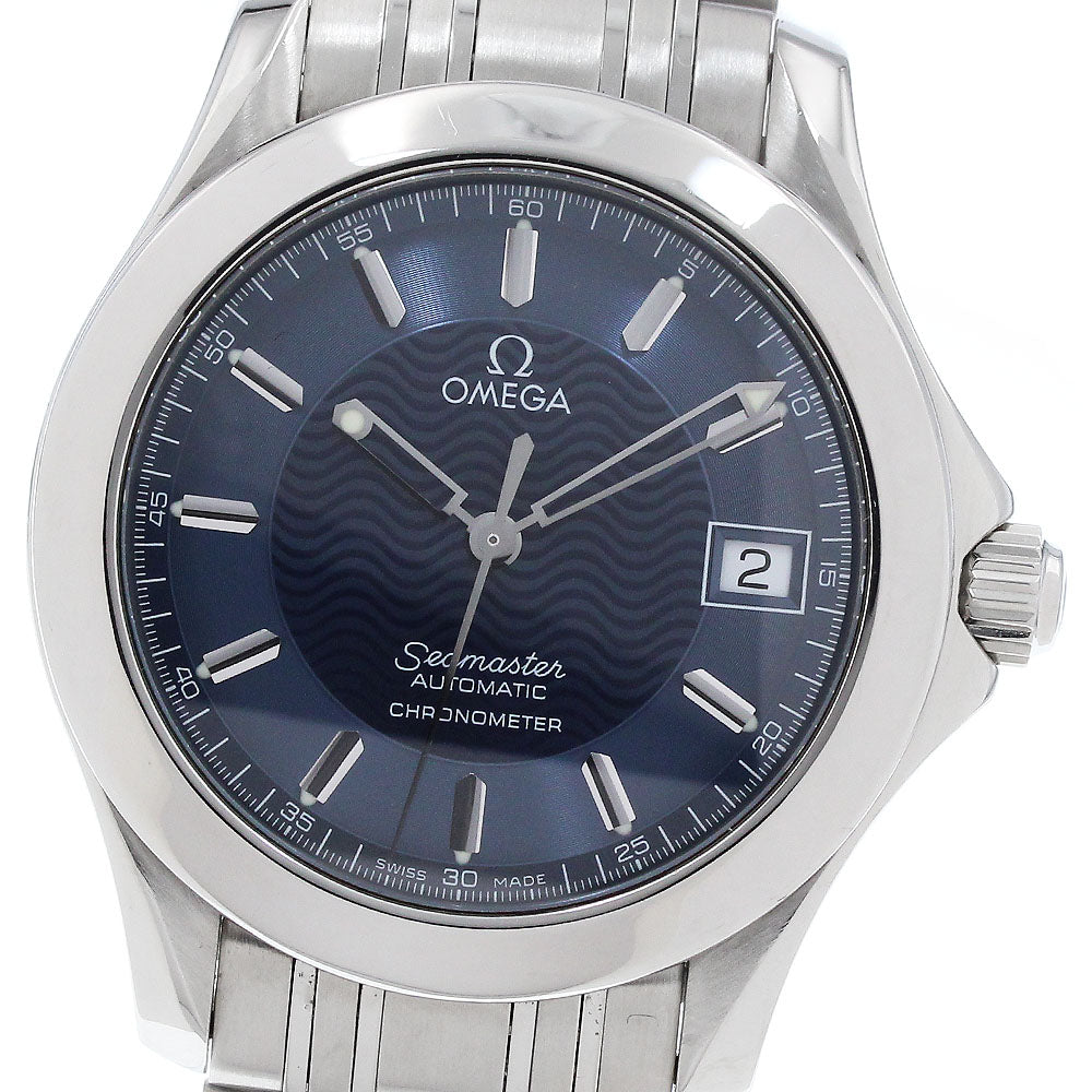OMEGA Seamaster120 2501.81 Date Cal.1120 Navy Dial Automatic Men's Watch_920659