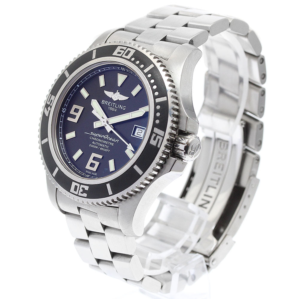 BREITLING Super Ocean 44 A17391 Date black Dial Automatic Men's Watch_920681