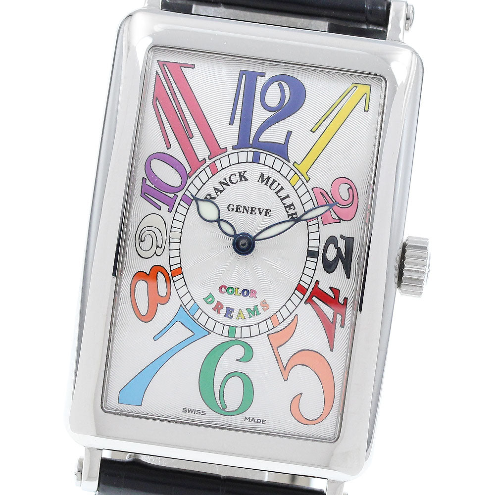 FRANCK MULLER Long Island Color Dream 1000SCCOLDRM Silver Dial Automatic Men's Watch_920687
