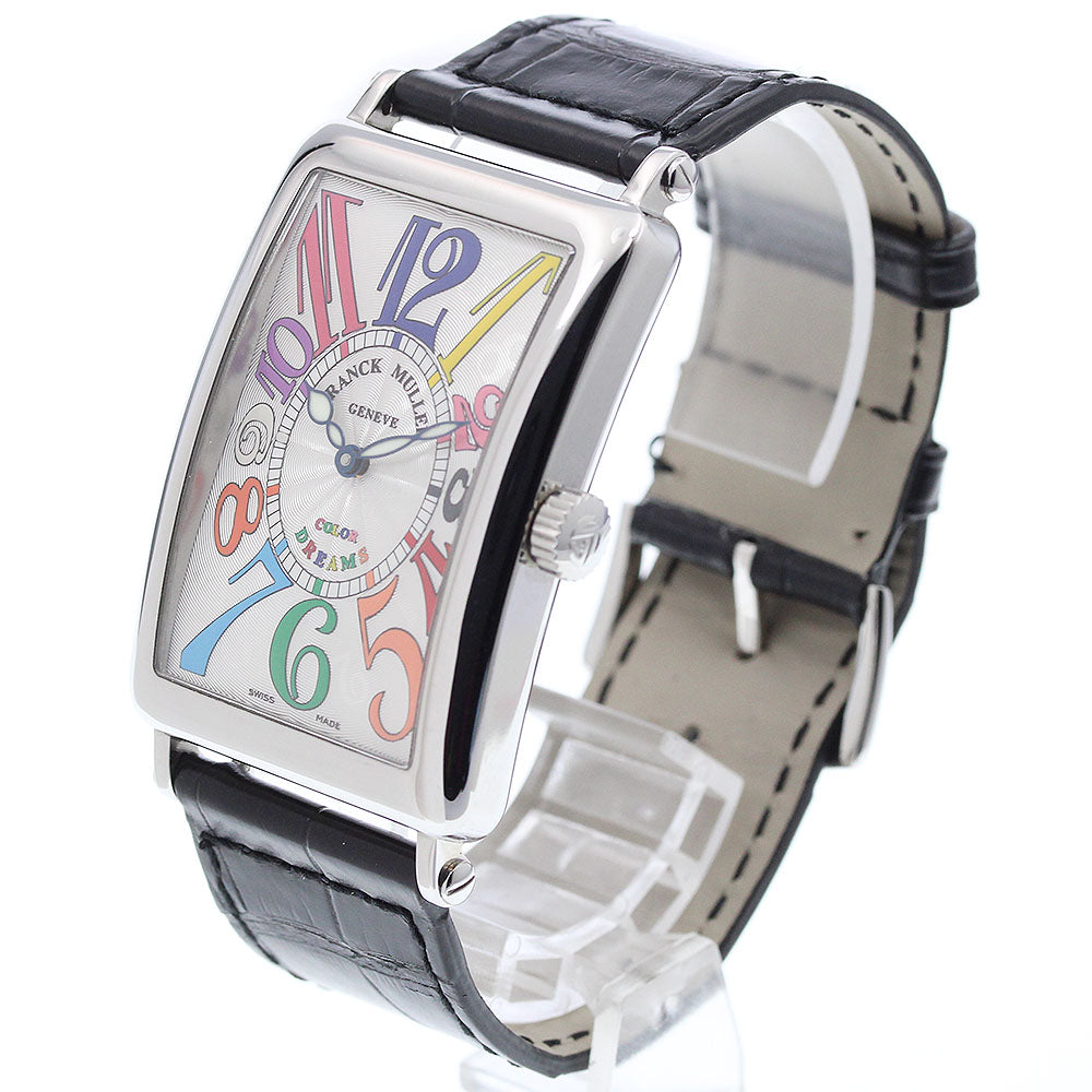 FRANCK MULLER Long Island Color Dream 1000SCCOLDRM Silver Dial Automatic Men's Watch_920687